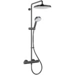 Mira Relate ERD Thermostatic Mixer Shower Matt Black