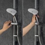 Mira Mode Dual Ceiling Fed Digital Shower High Pressure