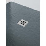 MX Minerals 1700 x 900mm Rectangular Shower Tray Ash Grey