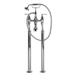 Perrin & Rowe Floor Bath Shower Mixer, Lever