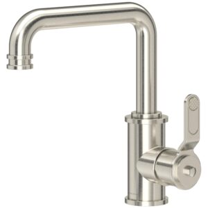 Perrin & Rowe Armstrong Single Lever Basin Mixer Pewter