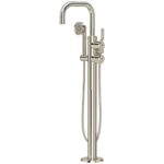 Perrin & Rowe Armstrong Freestanding Bath Shower Mixer Nickel