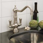 Perrin & Rowe Picardie Sink Mixer with Levers Nickel