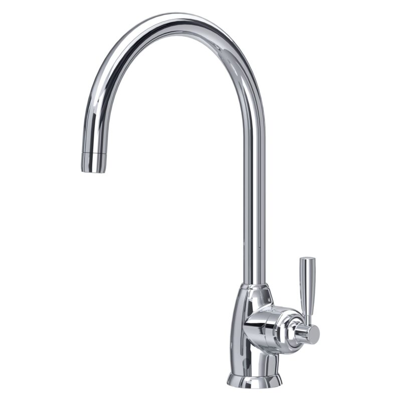 Perrin & Rowe Mimas Sink Mixer with C Spout Chrome