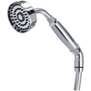 Perrin & Rowe Deco Inclined Easy Clean Handshower & Hose Chrome