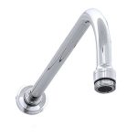 Perrin & Rowe Overhead Shower Arm 380mm Nickel