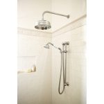 Perrin & Rowe Overhead Shower Arm 380mm Nickel