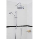 Perrin & Rowe Overhead Shower Arm 380mm Nickel