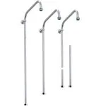 Perrin & Rowe Fixed Riser 1000 x 400mm Chrome