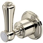 Perrin & Rowe Georgian 4 Way Diverter with Lever Handle Nickel