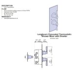 Perrin & Rowe Langbourn Thermostatic Shower with Diverter Chrome