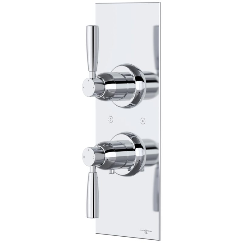 Perrin & Rowe Langbourn Concealed Thermostatic Shower Mixer Chrome