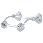 Perrin & Rowe Pivot Bar Toilet Roll Holder Chrome