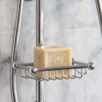 Perrin & Rowe Sliding Rail Soap Basket Chrome