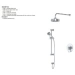 Perrin & Rowe Armstrong Shower Set 1 Chrome