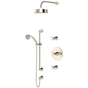 Perrin & Rowe Deco Shower Set 1 Nickel