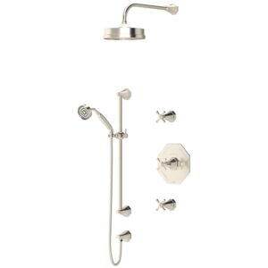 Perrin & Rowe Deco Shower Set 1 Pewter