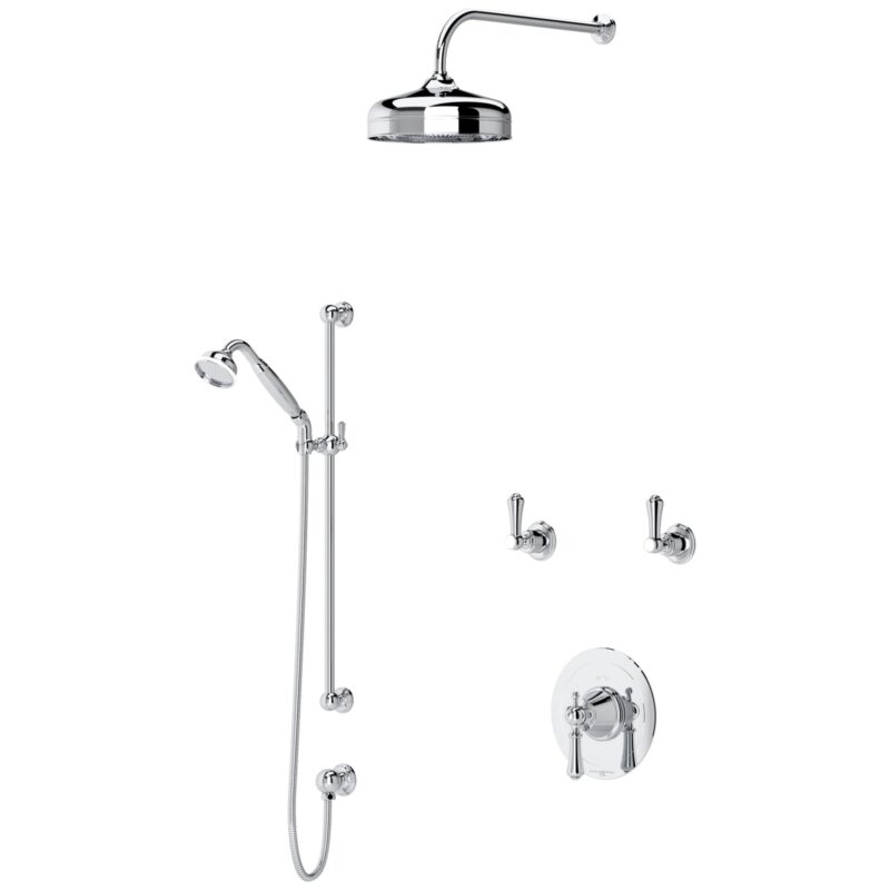 Perrin & Rowe Georgian Shower Set 1 Chrome