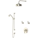 Perrin & Rowe Georgian Shower Set 1 Nickel