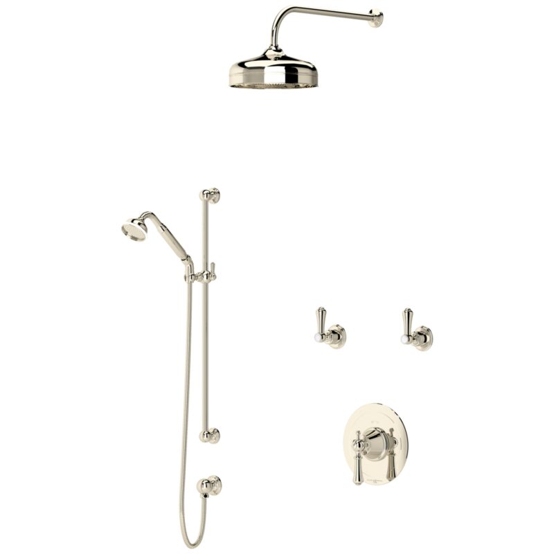 Perrin & Rowe Georgian Shower Set 1 Nickel