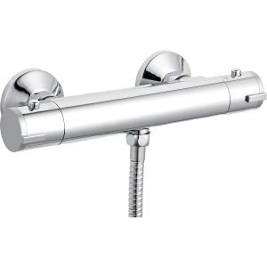 Nuie Thermostatic Bar Valve Bottom Outlet