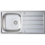 Prima 1B 965x500mm Inset Sink Stainless Steel