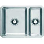 Prima+ 1.5B Undermount Reversible Sink Polished Steel