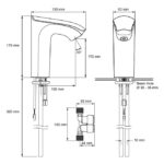 Rada Intelligent Care MX1 20NCUK Basin Tap