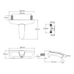 Rada Intelligent Care MX1 60NUK Panel Mount Tap