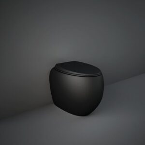 RAK Cloud Back to Wall WC Pan Black