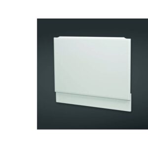 RAK 700x585mm End Bath Panel  Gloss White