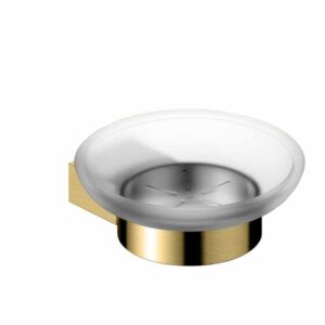 RAK Petit Round Soap Dish Holder Brushed Gold