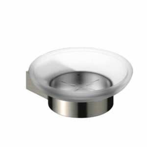 RAK Petit Round Soap Dish Holder Brushed Nickel