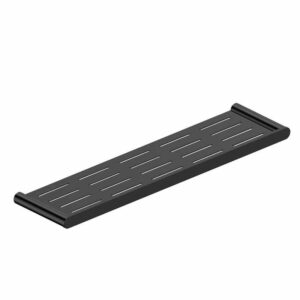 RAK Petit Round Bathroom Shelf Matt Black