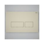 RAK Ecofix Rectangular Dual Flush Plate Matt Greige