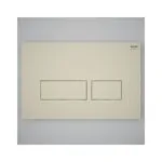 RAK Ecofix Rectangular Dual Flush Plate Matt Greige