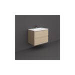 RAK Joy Wall Hung Vanity Unit 80cm Scandinavian Oak