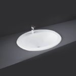 RAK Mira 56cm Over Counter Wash Basin 1 Taphole