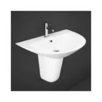 RAK Morning 550mm 1 Hole Basin & Semi Pedestal