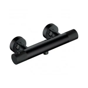 RAK Amalfi Thermostatic Bar Shower Valve Matt Black