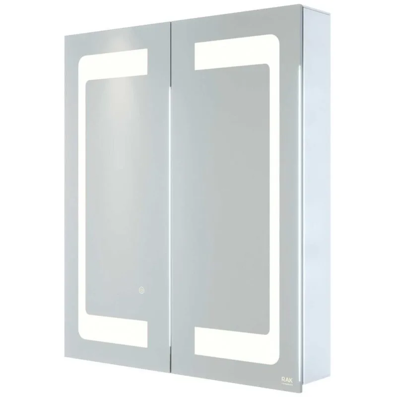 RAK Aphrodite 600x700mm Recessable Illuminated Mirror Cabinet