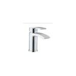 RAK Curve Mini Mono Basin Mixer with Clicker Waste