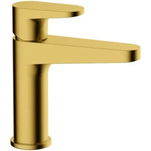 RAK Ischia Standard Basin Mixer Brushed Gold