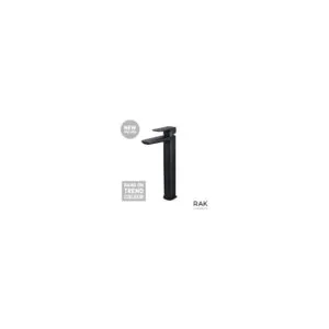 RAK Moon Tall Mono Basin Mixer Black (No Waste)