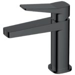 RAK Petit Square Standard Basin Mixer Matt Black