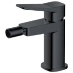 RAK Petit Square Bidet Mixer Matt Black