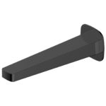 RAK Petit Square Bath Spout Matt Black