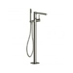 RAK Sorrento Freestanding Bath Shower Mixer Brushed Nickel