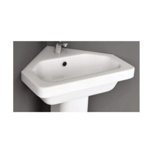 RAK Resort 45cm Corner Basin 1 Taphole