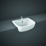 RAK Series 600 42cm Semi Recessed Basin 1 Tap Hole